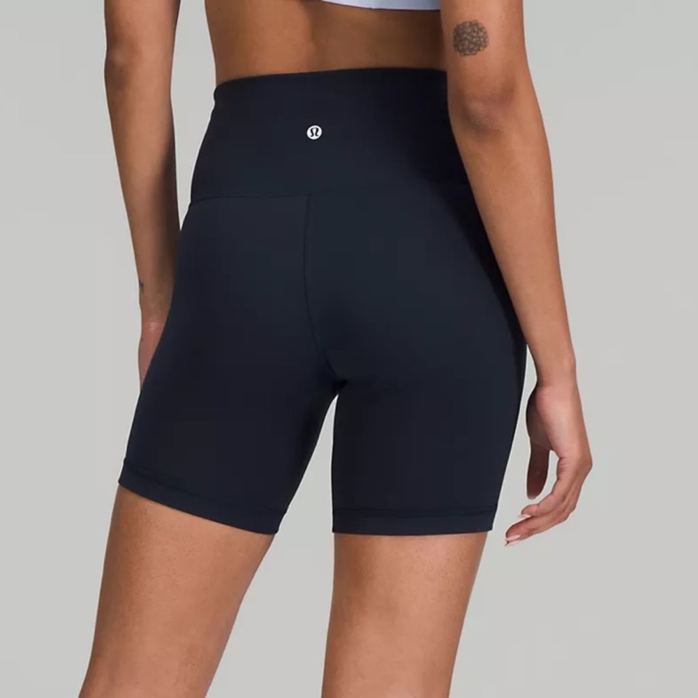 Lululemon Bike Shorts Navy Blue